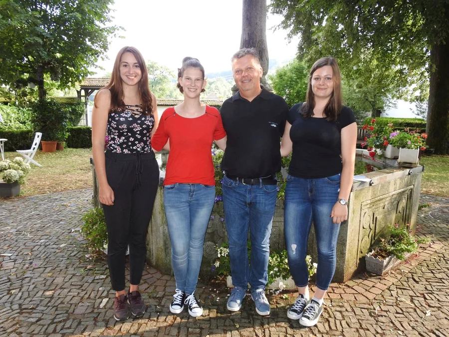 Rahel, Alexandra, Paul und Ursina