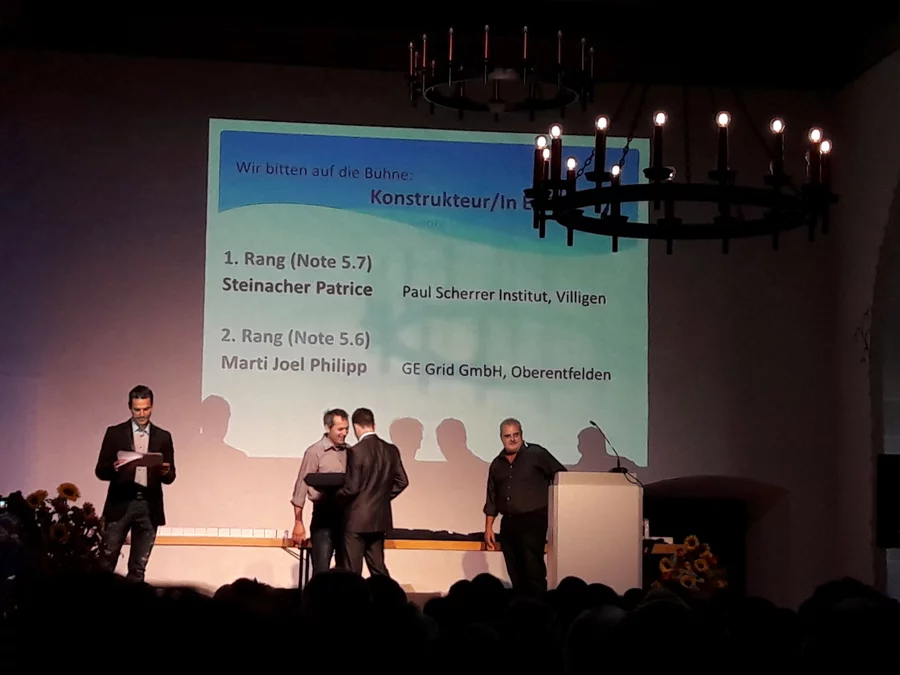 Hervorragender 1. Rang für Patrice