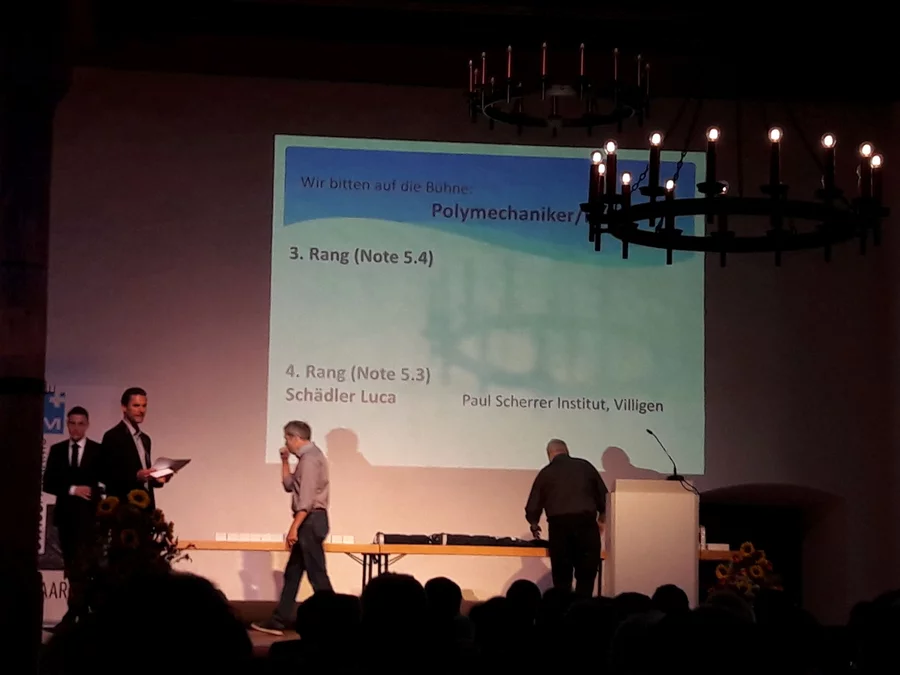 Sehr guter Rang für Luca