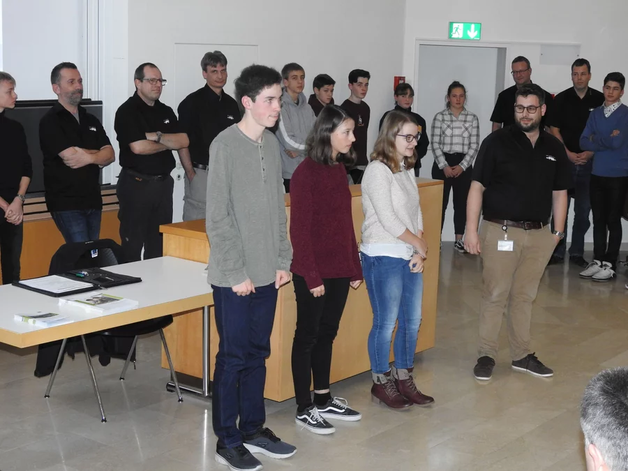 Die neuen Laboranten Fachrichtung Chemie