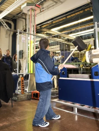 iLukas am Tag der offenen Tür (PSI)