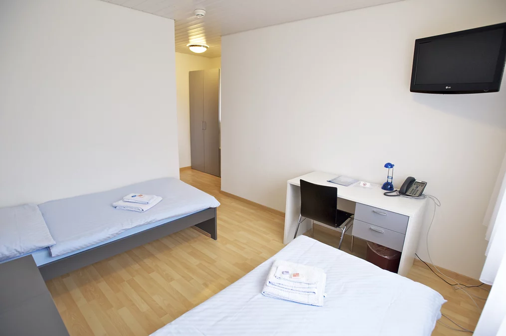 The Guest House offers 68 single and double rooms.