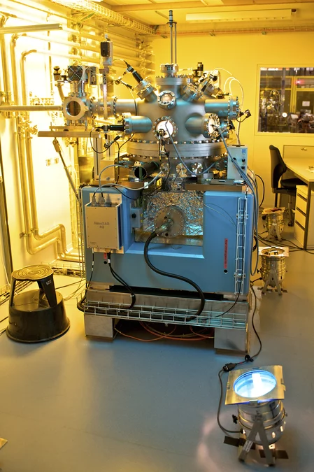 Komplette NanoXAS-Apparatur