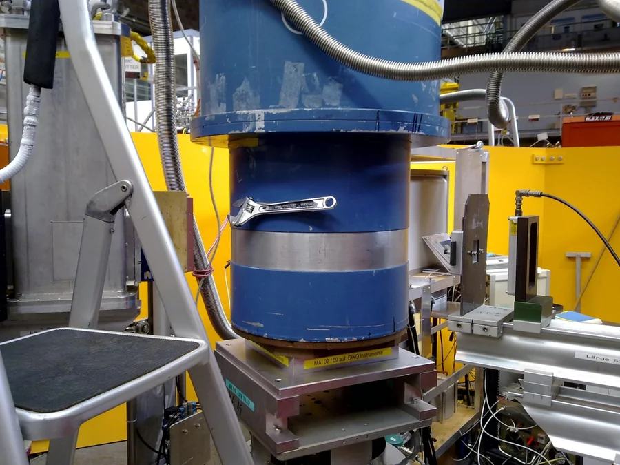 This is what happens when tools are used while magnetic field is on!