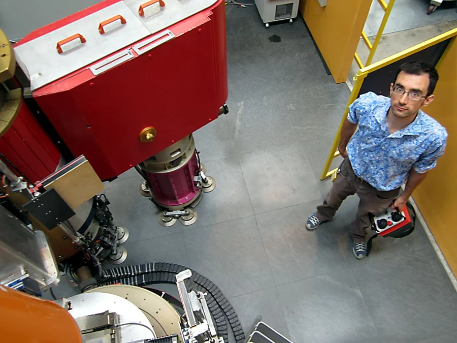 Dr. Tom Fennell saying hello to mother Fennell from TASP!