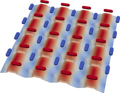 Spin wave channels in an artificial spin ice/underlayer hybrid system
