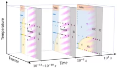 Time domain phase diagram of 1T-TaS2