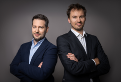 Die beiden diesjährigen Fellows (v.l.n.r.): Sebastian Gliga und Lars Gerchow 