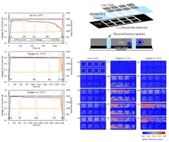 Prevention of freezing propagation in fuel cells using segmentation