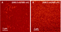 TEY-STXM images of F-doped P3HT