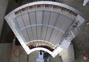 Picture CAMEA detector assembly top view