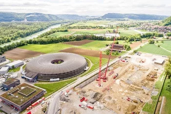 To the west of the PSI site, the Innovaare Park is growing, among other things for cooperation with industry.