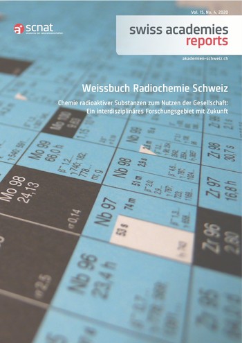 Umschlag Weissbuch Radiochemie Schweiz