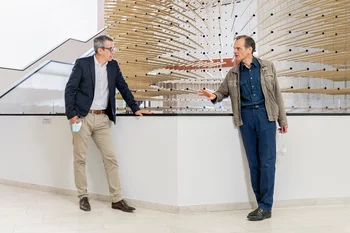 Christian Rüegg und Gabriel Aeppli
