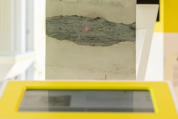 How do the individual rock layers of the deep geological repository behave?