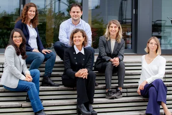 Das Team von Excelsus Structural Solutions. Fabia Gozzo ist vorne in der Mitte zu sehen.