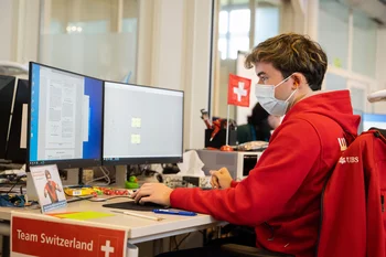 WorldSkills PSI-Elektroniker Mario Liechti 