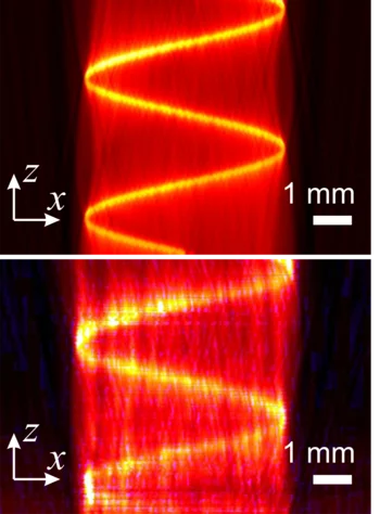 3D light beam