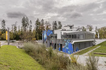 Das Besucherzentrum psi forum