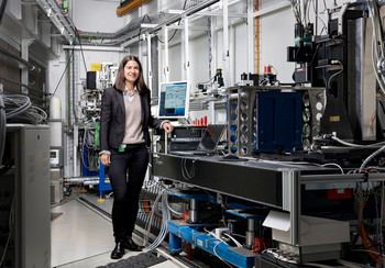 Anne Bonnin ist Expertin für Röntgentomografie an der Synchrotron Lichtquelle Schweiz SLS.