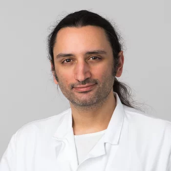 Panagiotis Balermpas, Studienleiter der PROTECT-Studie am Universitätsspital Zürich