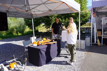 Berufsbildung den Besuchern nähergebracht