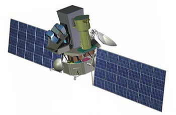 Der russische Satellit Spectrum-X-G.