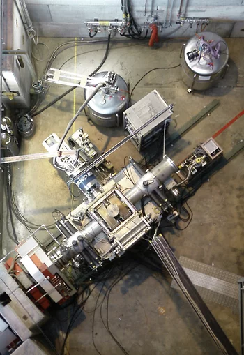 Muons are highly-sensitive probes, which are particularly useful for research into materials and solids.