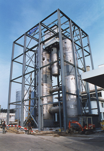 PANDA, une installation pour l'étude des systèmes de sécurité passifs dans les nouvelles centrales nucléaires.