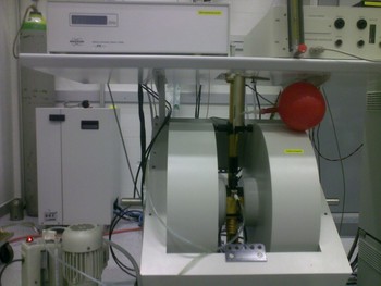 Figure 2: Setup for the EPR experiments (x-Band)