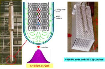 Figure 1: SINQ target as irradiation facility