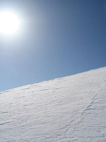 Schnee im Berner Oberland