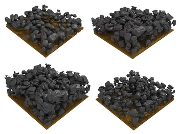 Particles of a tin oxide electrode experiencing structural changes during charging (1-3) and discharging (3-4). (Graphic: Martin Ebner, Laboratory for Nanoelectronics, ETH Zurich)