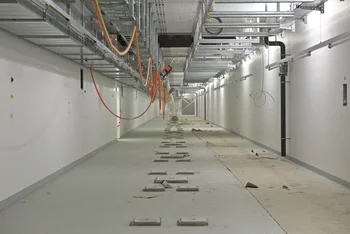At the beginning of 2015, the SwissFEL beam tunnel was still empty.