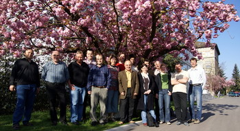 Picture taken at our collaboration meeting in Fribourg, 21. April 2007