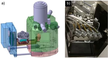 Biaxial deformation device mounted in an SEM