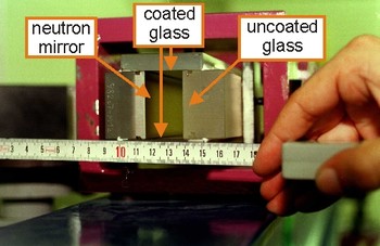 Figure 2-1. Neutron mirror at POLDI.