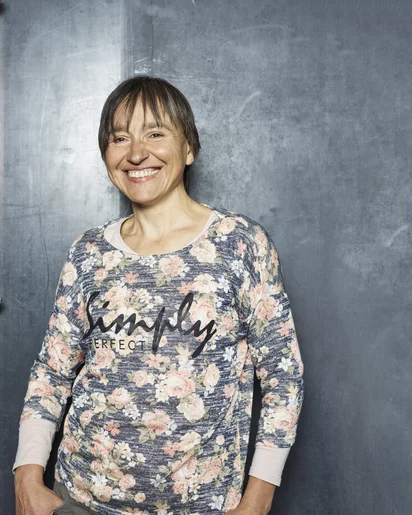 Researcher Oksana Zaharko is responsible for the development and construction of the new measuring station Zebra at the Swiss Spallation Neutron Source SINQ of the PSI. At the new instrument, researchers will carry out novel experiments addressing the latest questions in materials science. (Photo: Scanderbeg Sauer Photography)