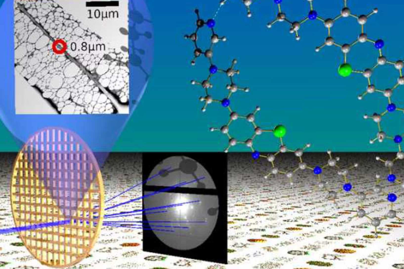 electron crystallography teaser