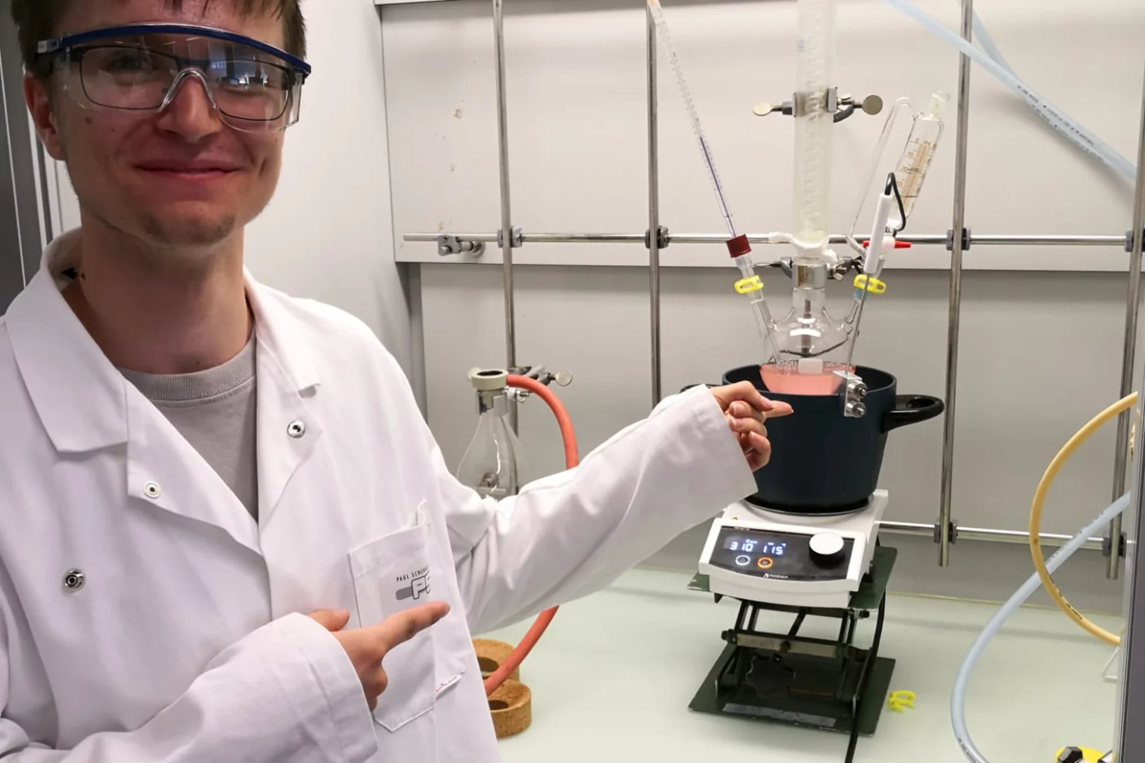 Thermometerhalterung