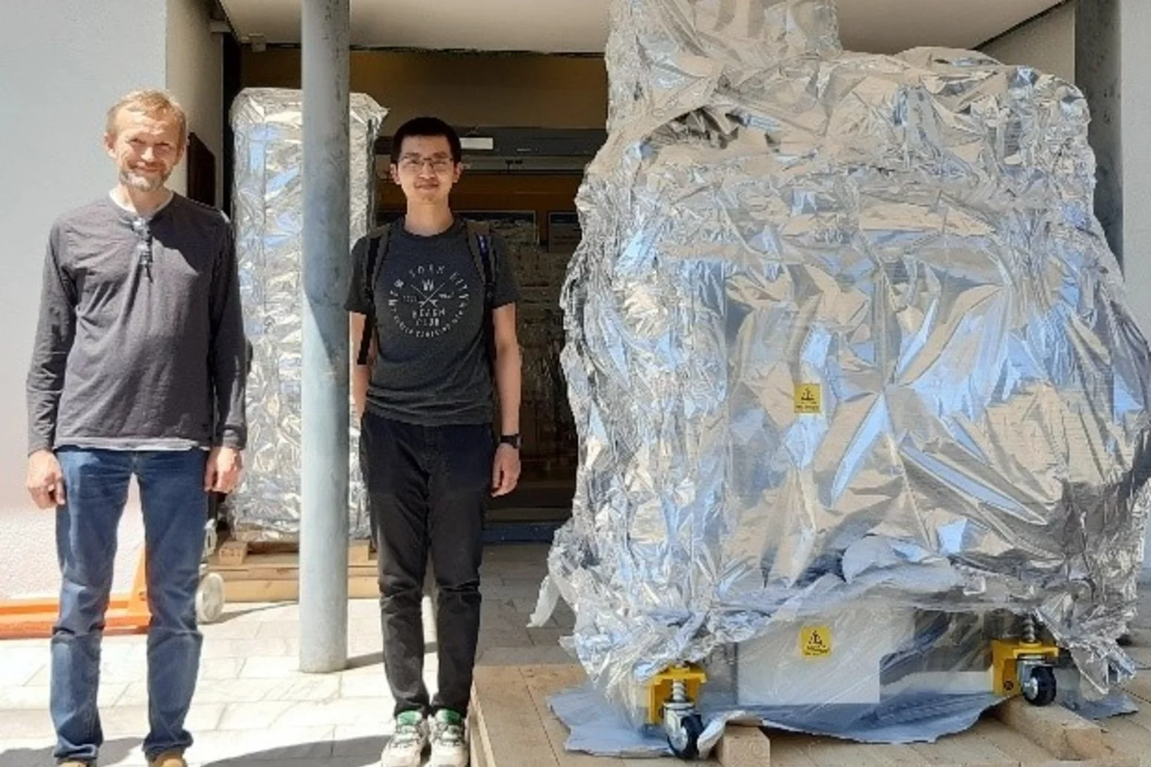 new SPTS Rapier system unpacked