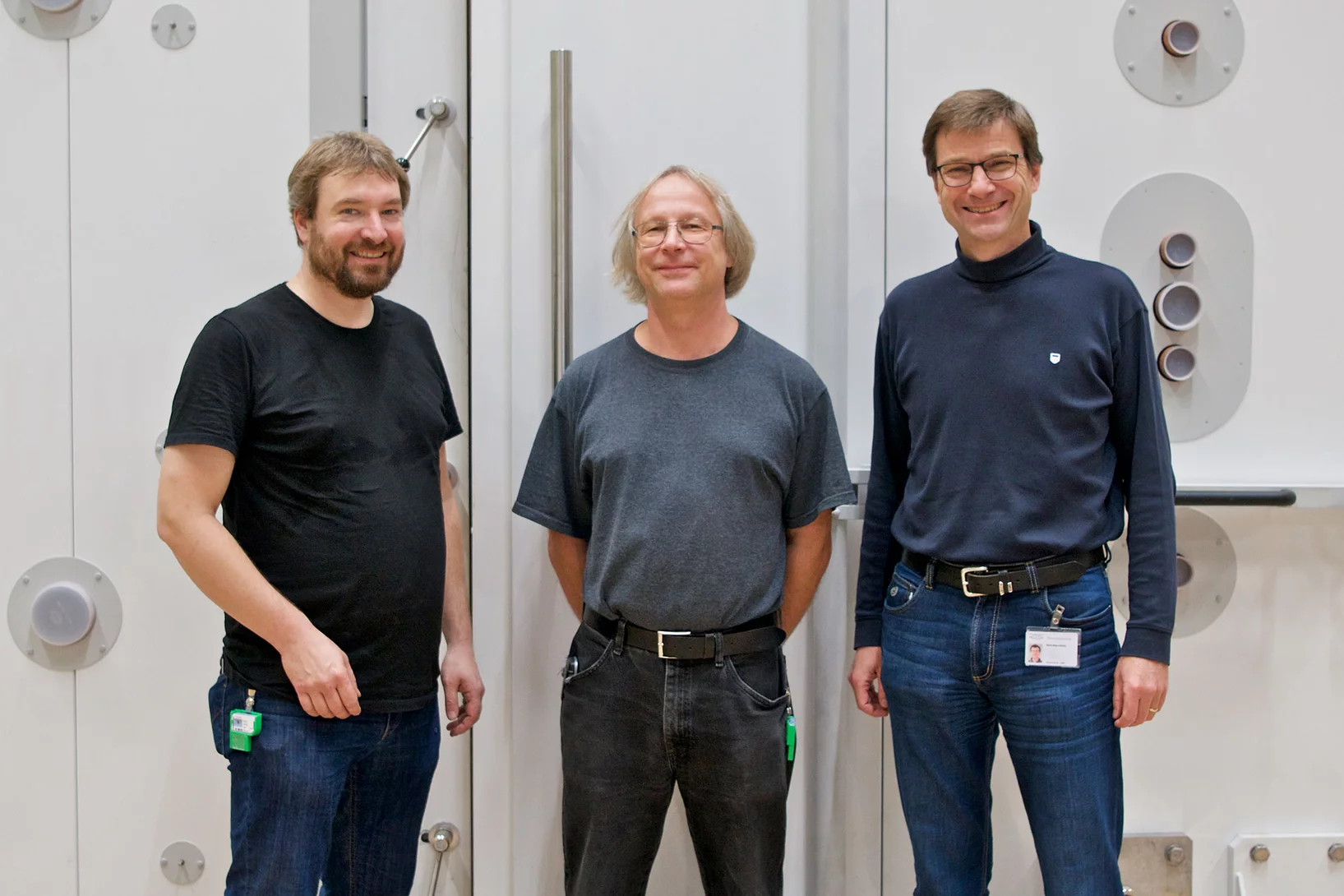 Georg Bison (links), Bernhard Lauss (Mitte) und Klaus Kirch