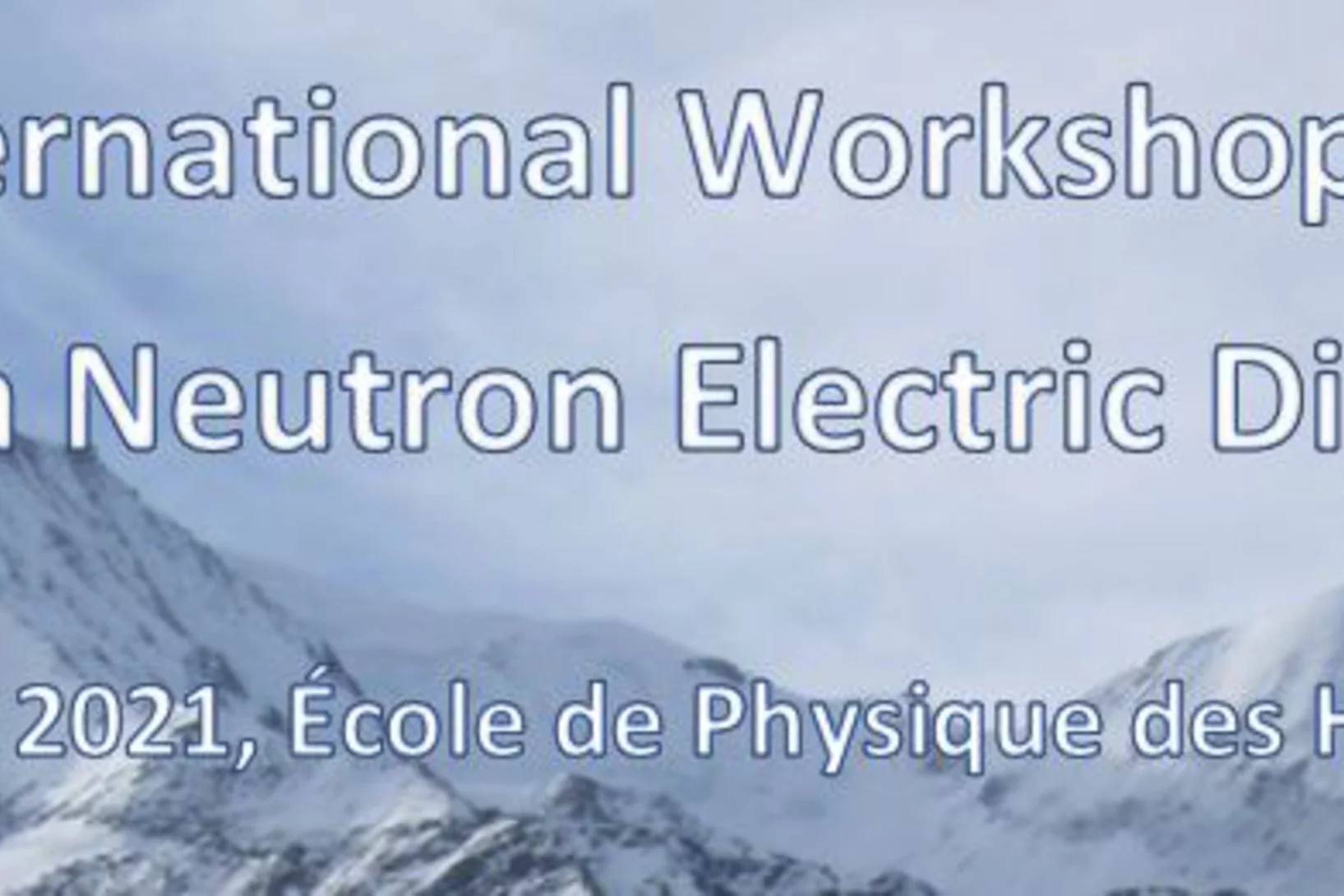 Les Houches 2021