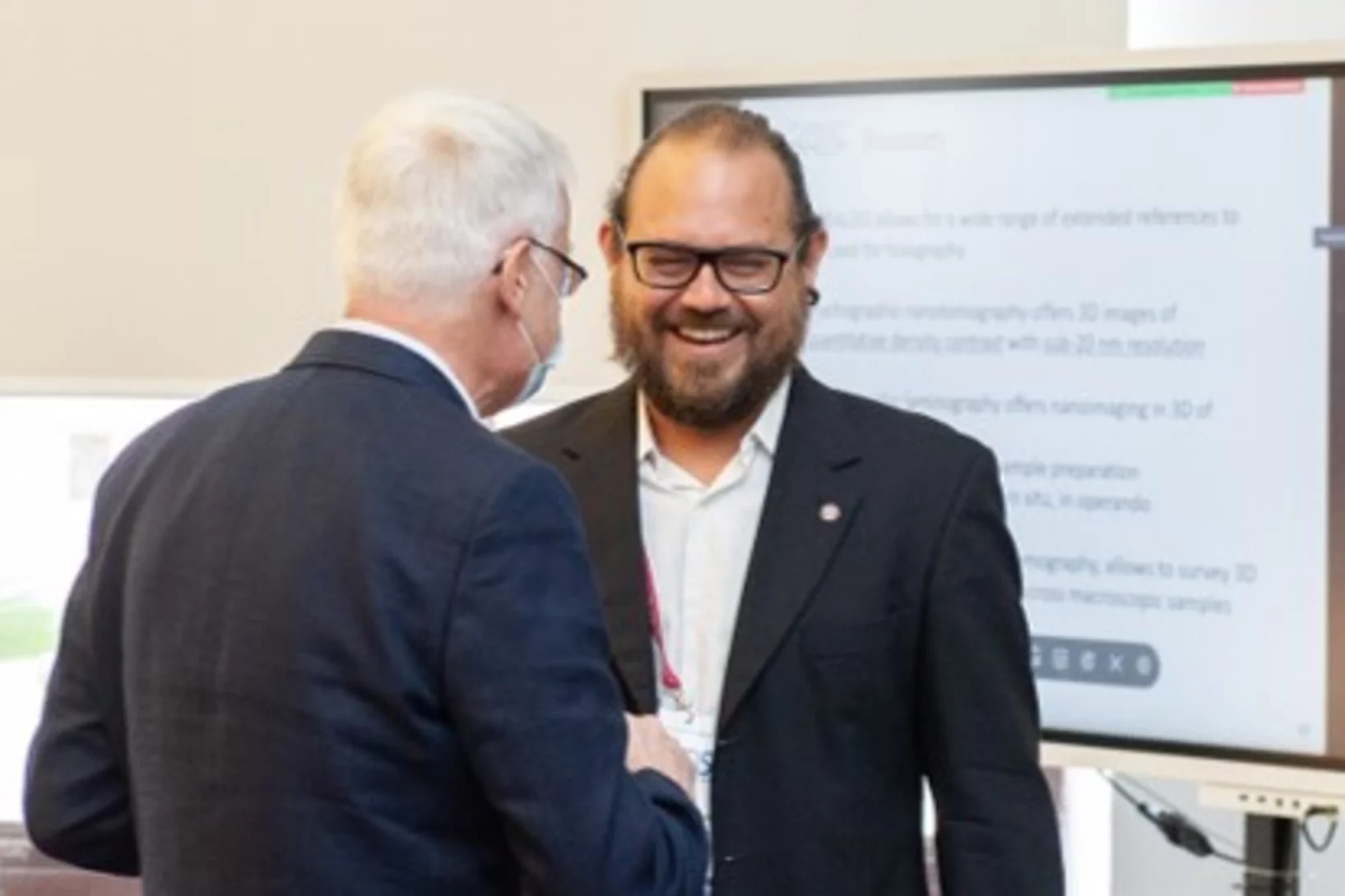 Guizar-Sicairos ICO prize ceremony