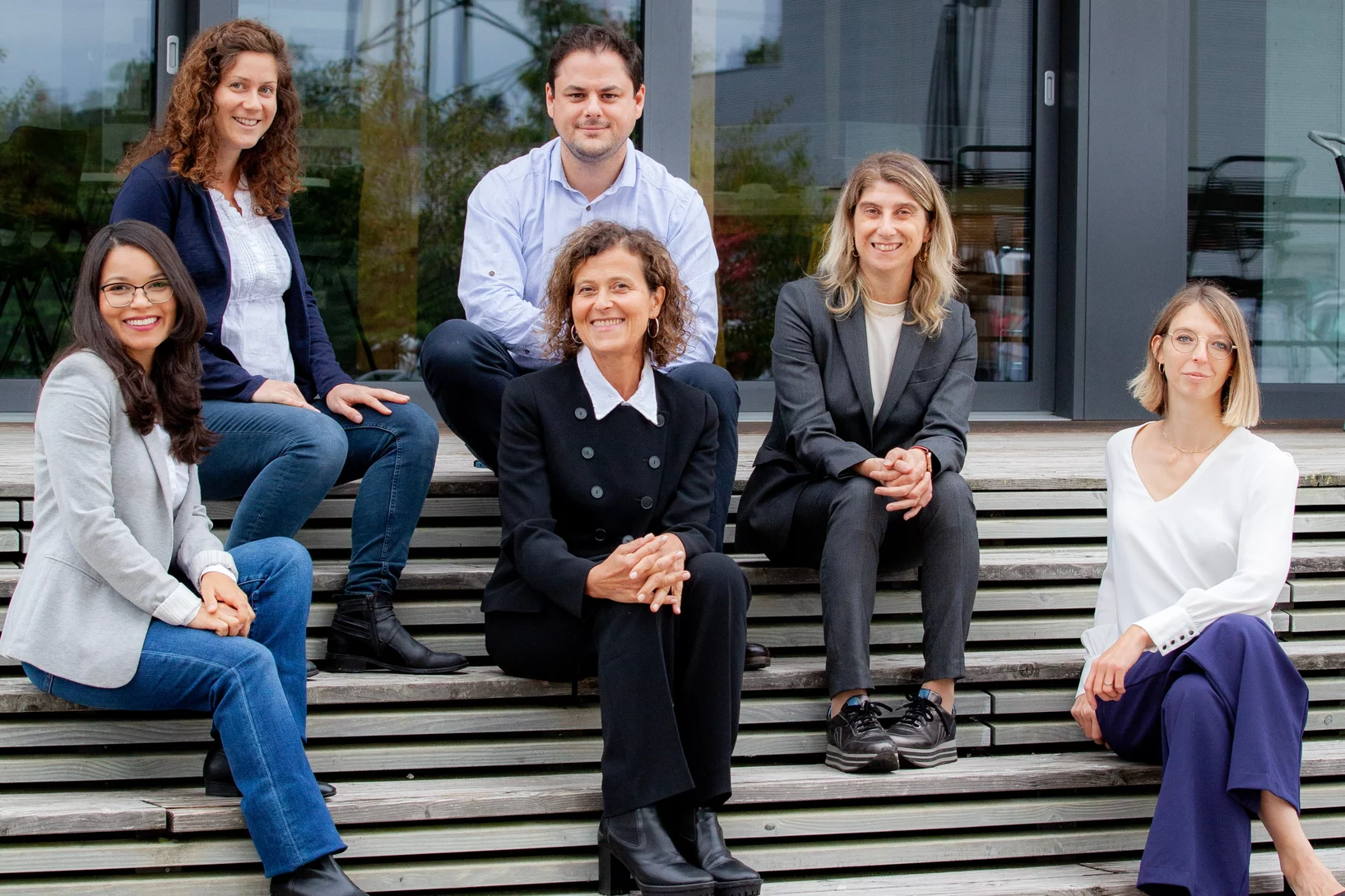 Das Team von Excelsus Structural Solutions. Fabia Gozzo ist vorne in der Mitte zu sehen. (Foto: Excelsus Structural Solutions)