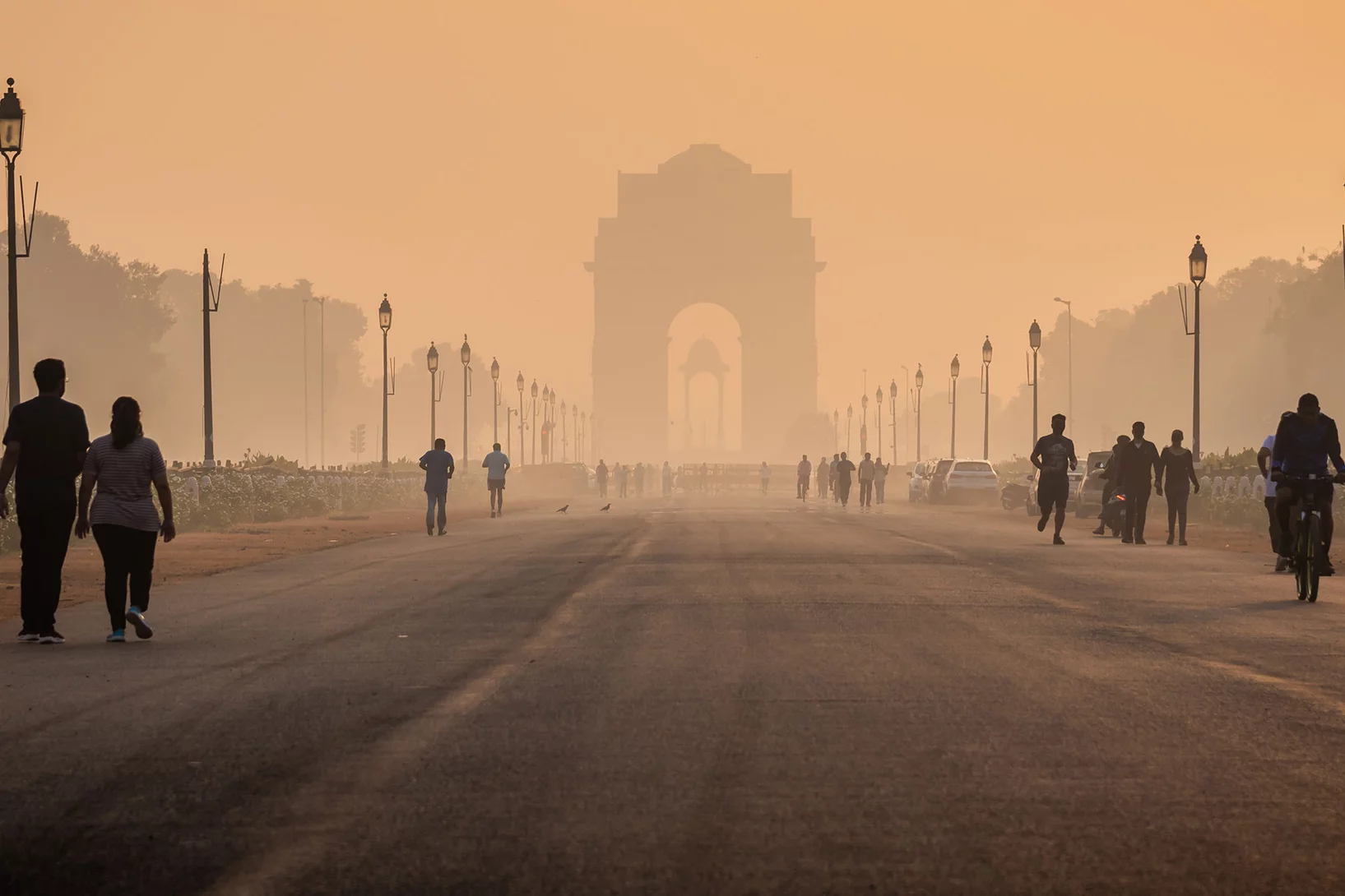 Smog in India