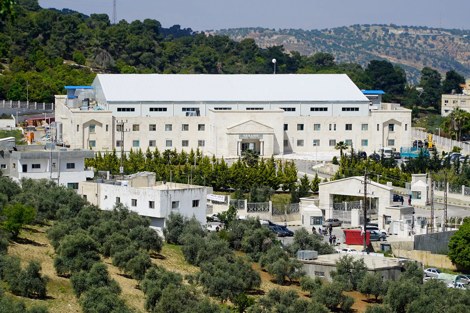 The SESAME building near Amman in Jordan.