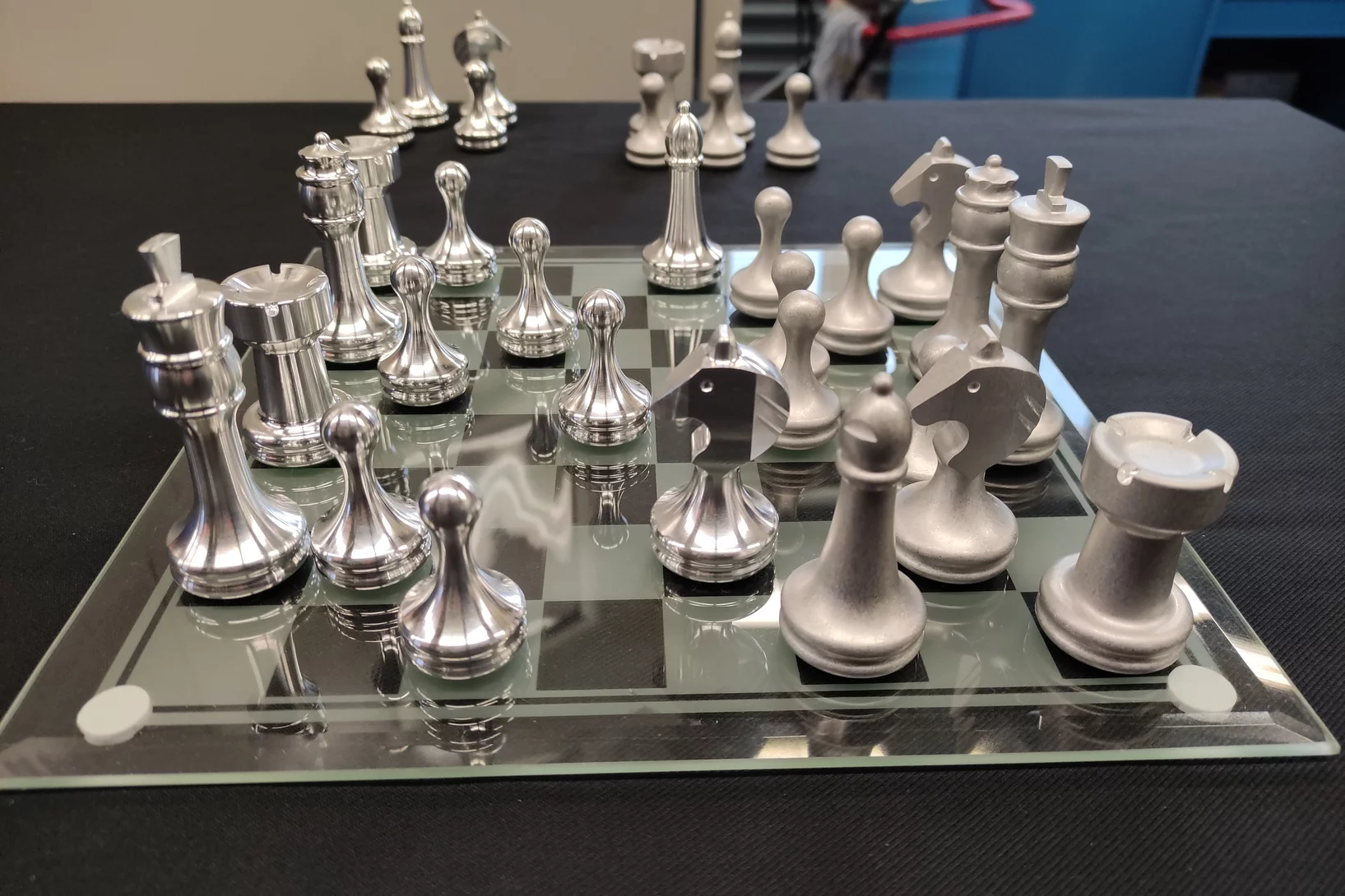 Direktion bei uns in der Werkstatt