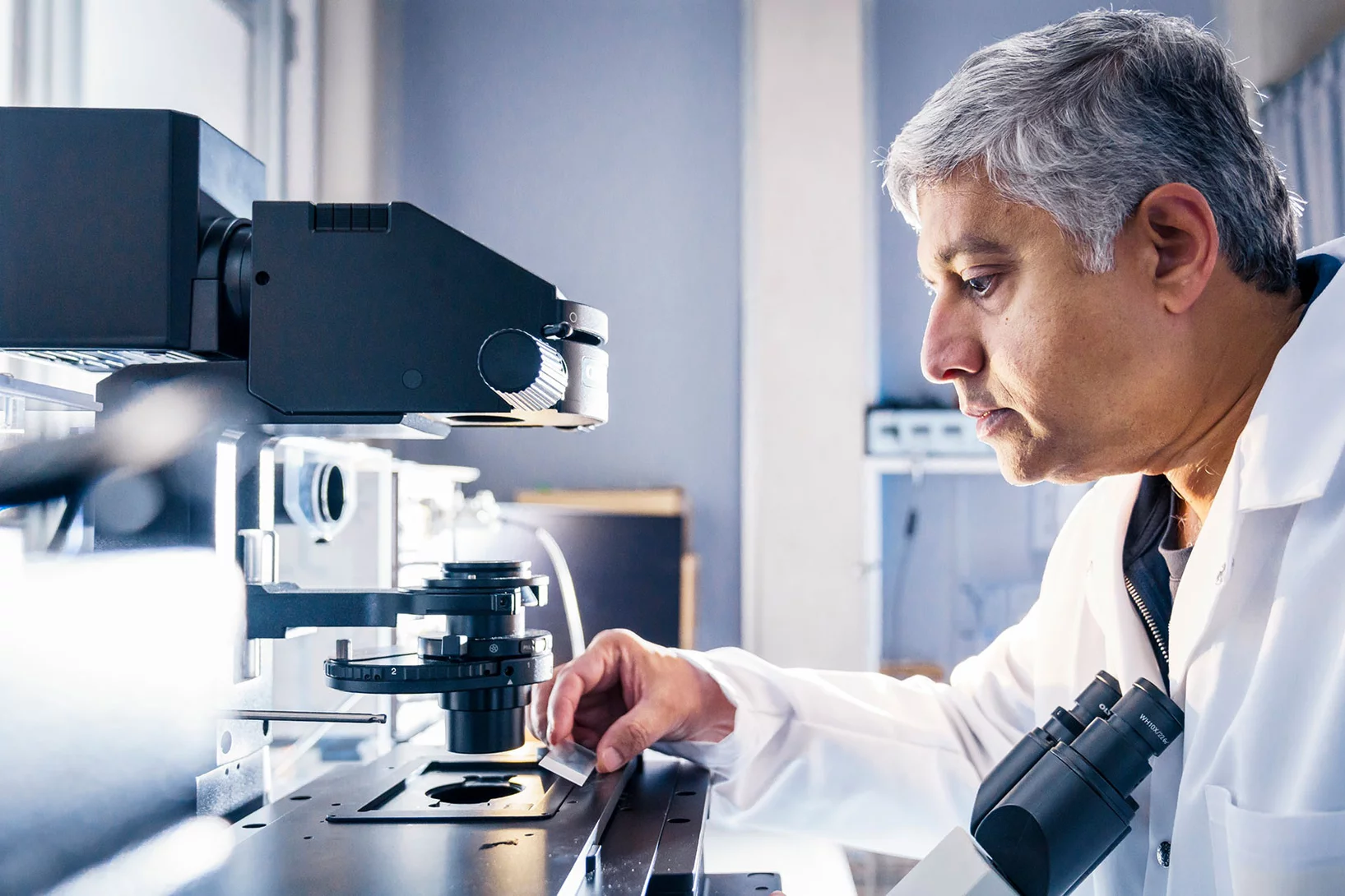 G.V. Shivashankar, Leiter des Labors für Biologie im Nanobereich am PSI 