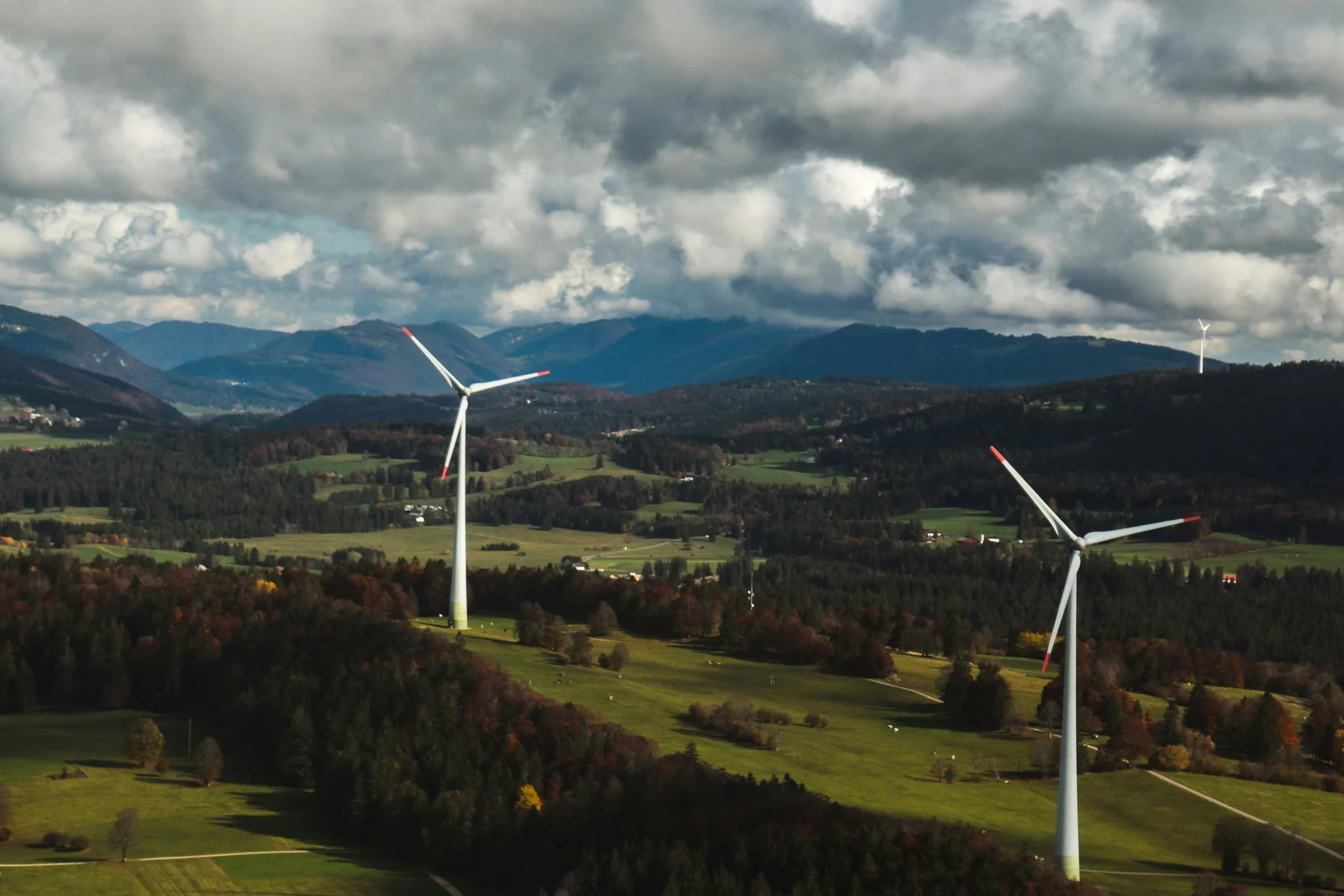wind turbines